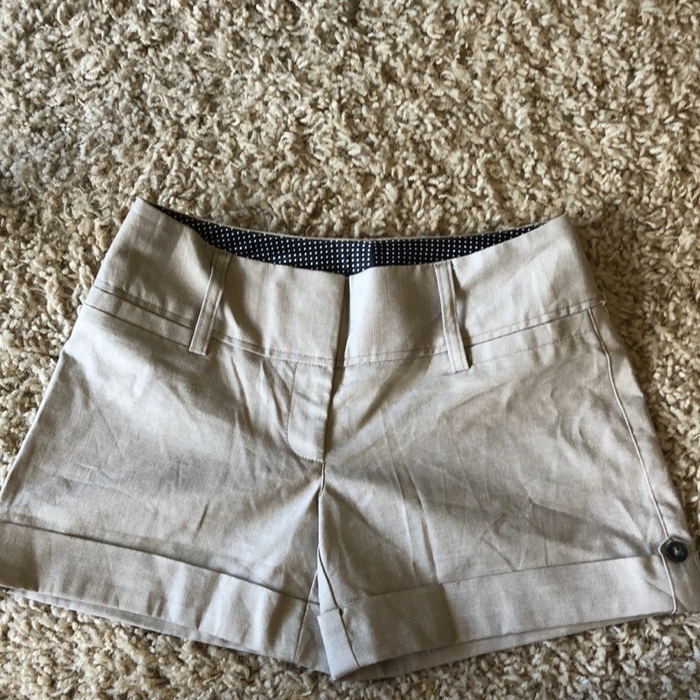 Tan shorts